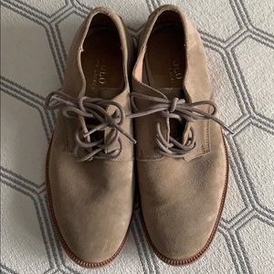 Polo Ralph Lauren Taupe Lace Up Derby Shoes